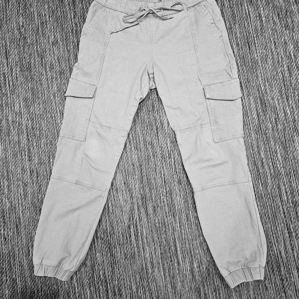 Rewash Grey Cargo Jogger Pants